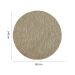 Tapete New Bouclé Redondo Roselan (140x140) Palha