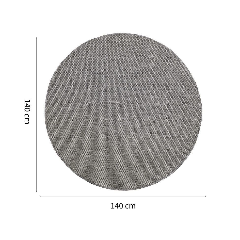 Tapete New Bouclé Redondo Roselan (140x140) Vulcan