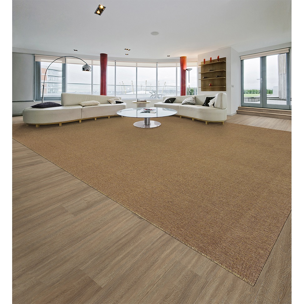 Tapete New Boucle Retangular Roselan (400x600) Havana