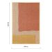 Tapete New Colors Charlotte Retangular (200x290cm) Colorido