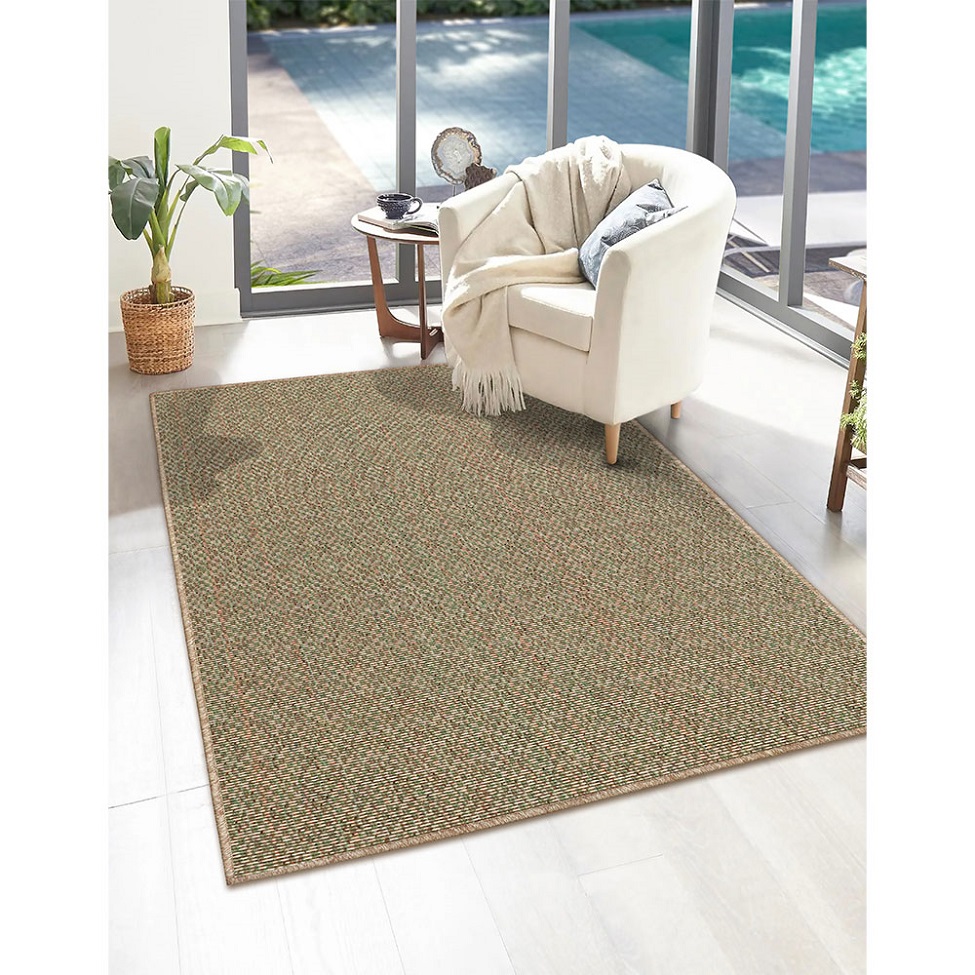 Tapete New Colors Colore Retangular Bouclé (100x150) Bege