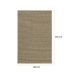 Tapete New Colors Colore Retangular Bouclé (100x150) Bege