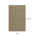 Tapete New Colors Colore Retangular Bouclé (150x200) Bege
