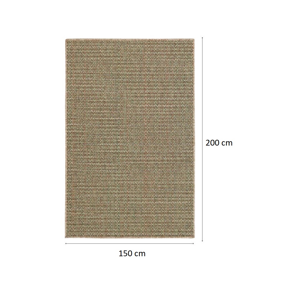 Tapete New Colors Colore Retangular Bouclé (150x200) Bege