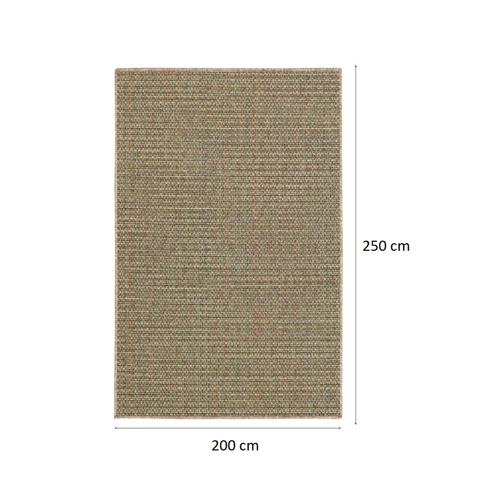 Tapete New Colors Colore Retangular Bouclé (200x250) Bege