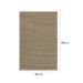 Tapete New Colors Colore Retangular Bouclé (300x400) Bege