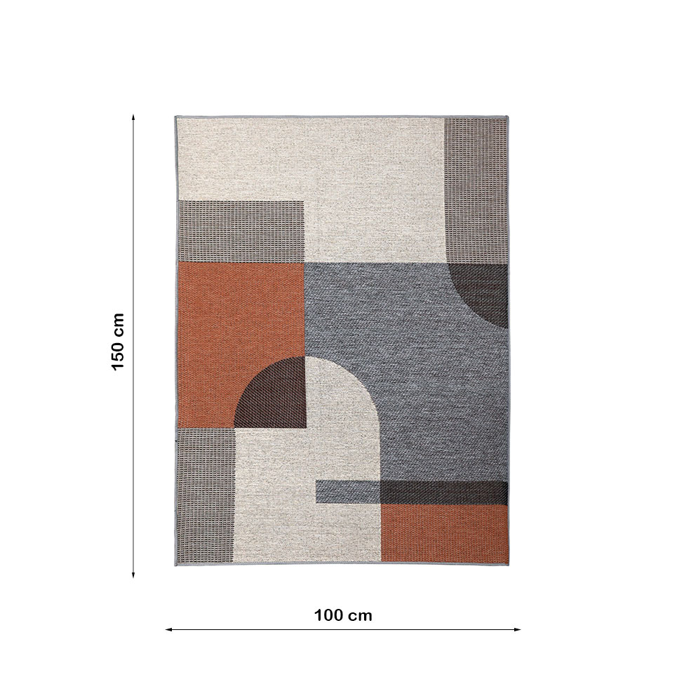 Tapete New Colors Magia Retangular (100x150cm) Colorido