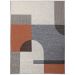 Tapete New Colors Magia Retangular (150x200cm) Colorido