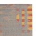 Tapete New Colors Mosaic Retangular (200x250cm) Cinza e Amarelo