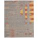 Tapete New Colors Mosaic Retangular (200x290cm) Cinza e Amarelo