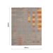 Tapete New Colors Mosaic Retangular (200x290cm) Cinza e Amarelo