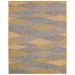 Tapete New Colors Mystic Retangular (200x290cm) Cinza Claro e Amarelo