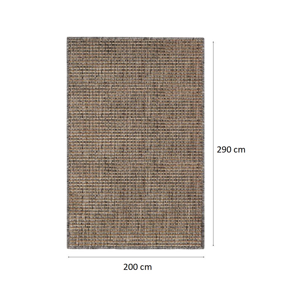 Tapete New Colors Studo Retangular Bouclé (200x290) Cinza