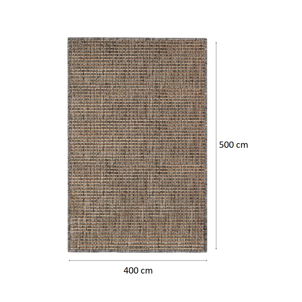 Tapete New Colors Studo Retangular Bouclé (400x500) Cinza