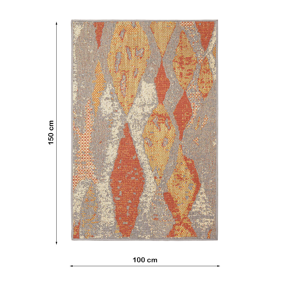 Tapete New Colors Texture Retangular (100x150cm) Colorido