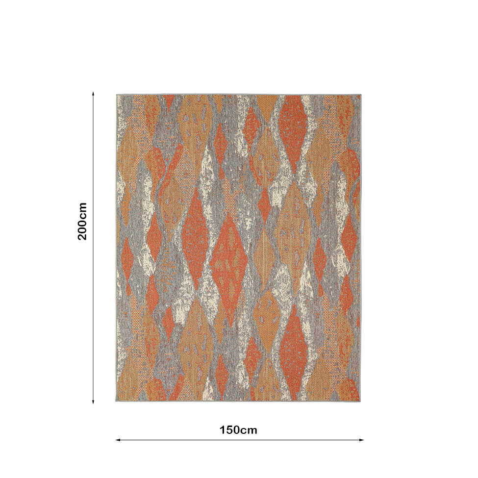 Tapete New Colors Texture Retangular (150x200cm) Colorido