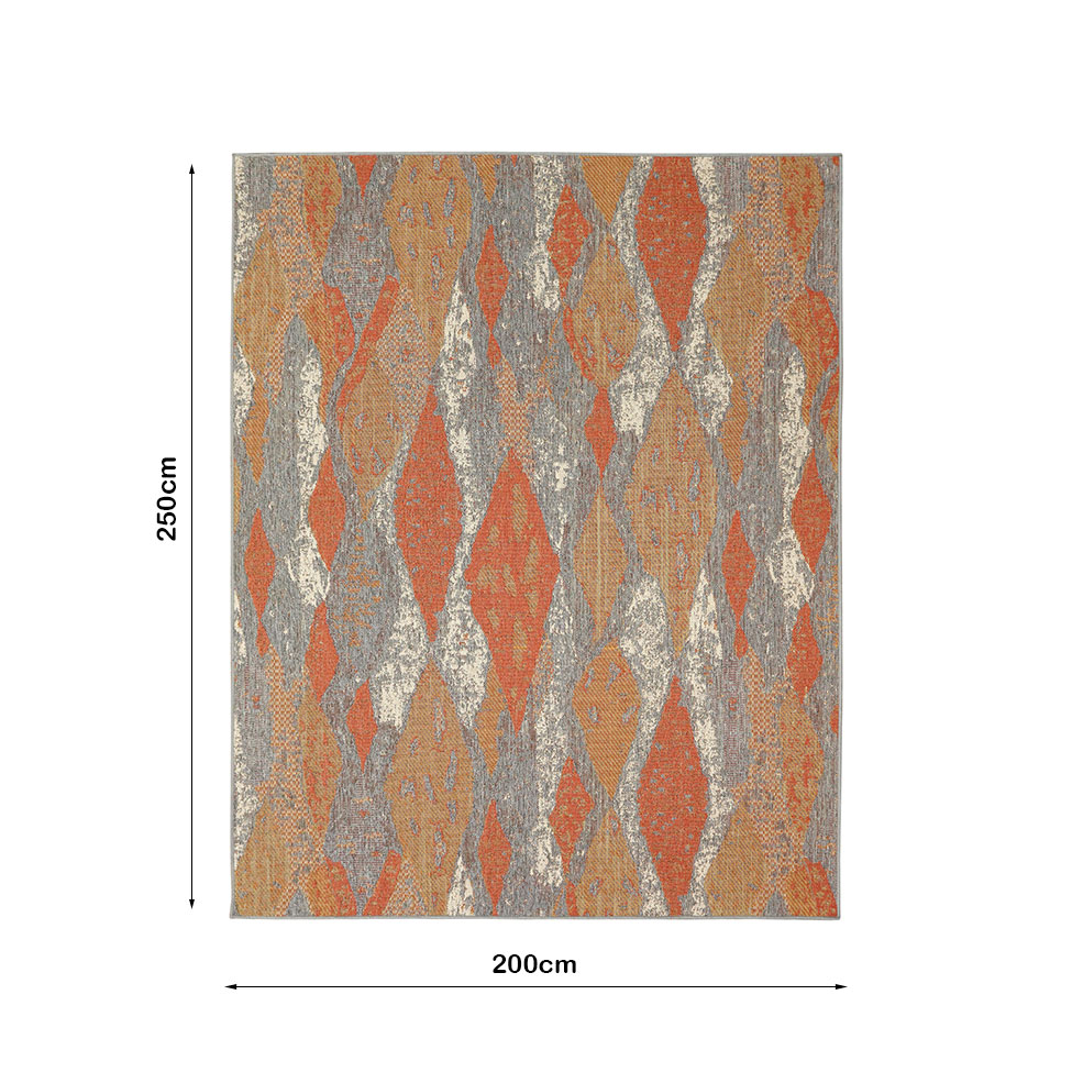 Tapete New Colors Texture Retangular (200x250cm) Colorido