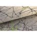 Tapete New Look Arabesco Retangular Veludo (200x290) Cinza e Verde