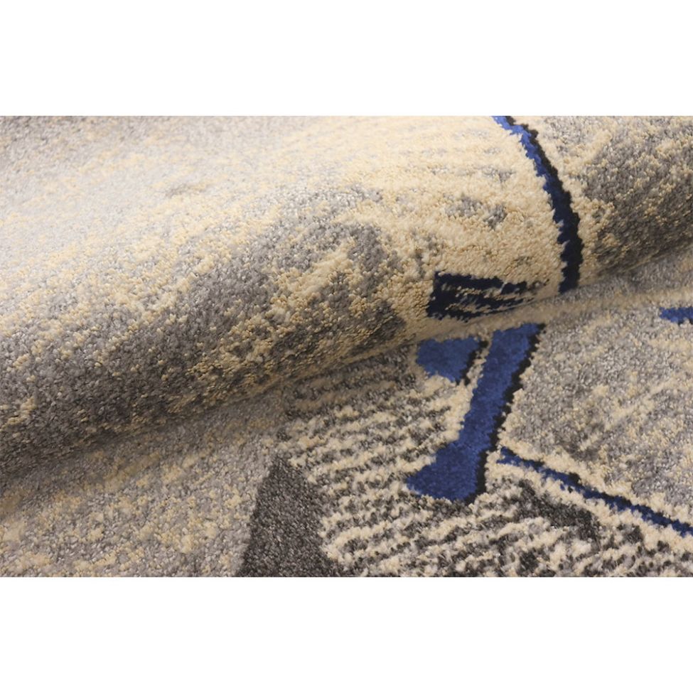 Tapete New Look Retangular Polipropileno (300x400) Cinza
