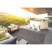 Tapete Outdoor Retangular Polipropileno (200x250) Preto e Branco