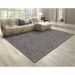 Tapete Outdoor Retangular Polipropileno (200x290) Preto e Branco