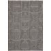 Tapete Outdoor Retangular Polipropileno (200x290) Preto e Branco
