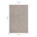 Tapete Paradise Retangular Saxony (200x300) Lua Nova