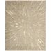 Tapete Perfeita Big Bag Retangular Veludo (200x250) Bege