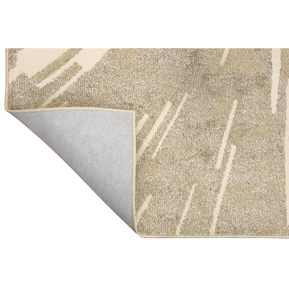 Tapete Perfeita Big Bag Retangular Veludo (200x250) Bege