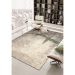 Tapete Perfeita Conexão Retangular Veludo (150x200) Cinza e Verde