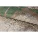 Tapete Perfeita Conexão Retangular Veludo (150x200) Cinza e Verde