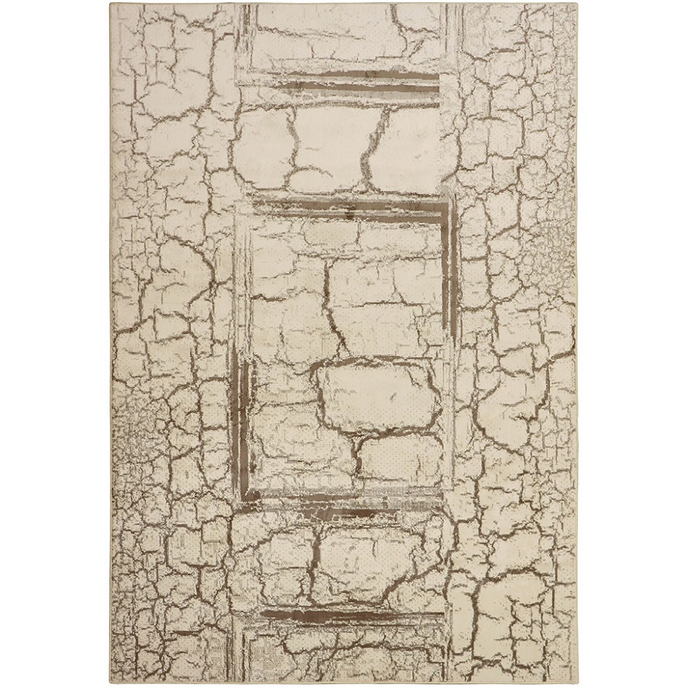 Tapete Perfeita Memórias Retangular Veludo (200x290) Bege