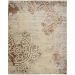Tapete Perfeita Rendas Retangular Veludo (200x250) Bege