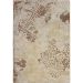 Tapete Perfeita Rendas Retangular Veludo (200x290) Bege