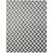 Tapete Retangular Mykonos Veludo (195x250) Bege e Azul