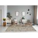 Tapete Rimma Cornner Retangular Veludo (150x200) Cinza