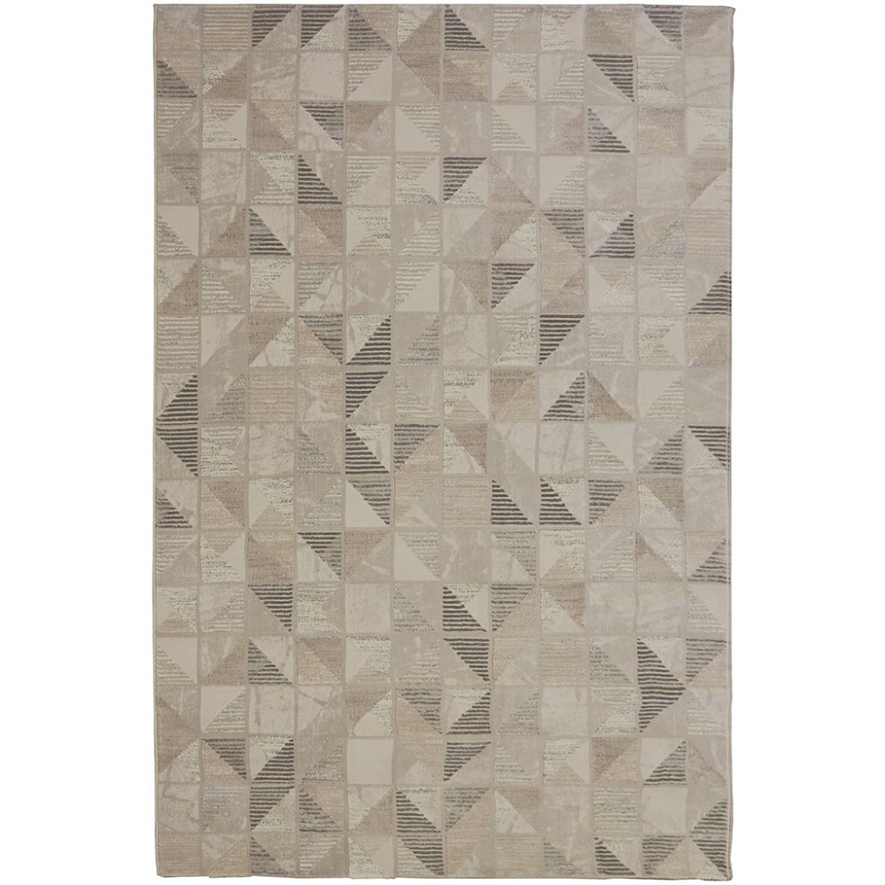 Tapete Rimma Cornner Retangular Veludo (200x300) Cinza