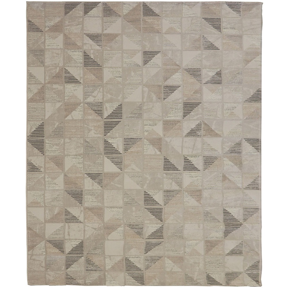 Tapete Rimma Cornner Retangular Veludo (250x300) Cinza