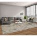 Tapete Rimma Cornner Retangular Veludo (300x400) Cinza