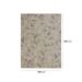 Tapete Rimma Cornner Retangular Veludo (300x400) Cinza