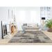 Tapete Rimma Park Retangular Veludo (200x250) Cinza