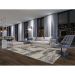 Tapete Rimma Park Retangular Veludo (250x300) Cinza