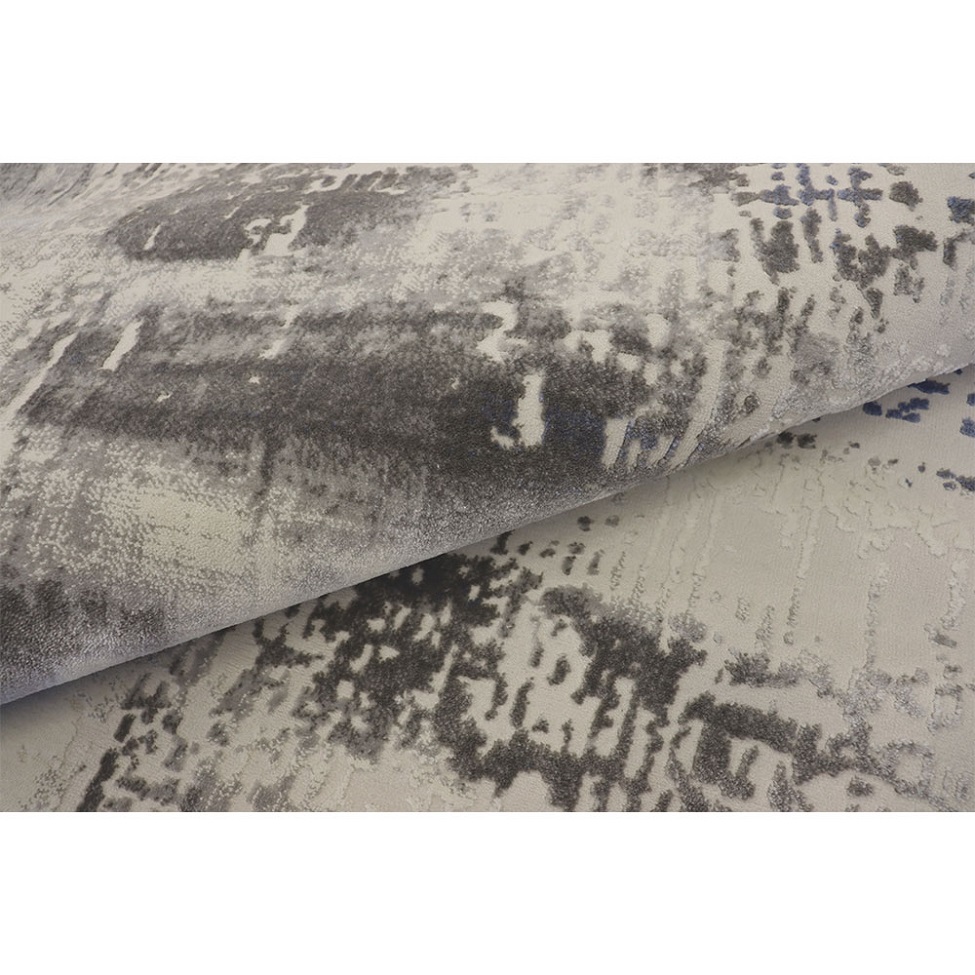 Tapete Rimma Park Retangular Veludo (250x300) Cinza