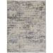 Tapete Rimma Square Retangular Veludo (150x200) Cinza