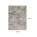 Tapete Rimma Square Retangular Veludo (150x200) Cinza
