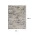 Tapete Rimma Square Retangular Veludo (200x250) Cinza
