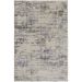 Tapete Rimma Square Retangular Veludo (200x300) Cinza