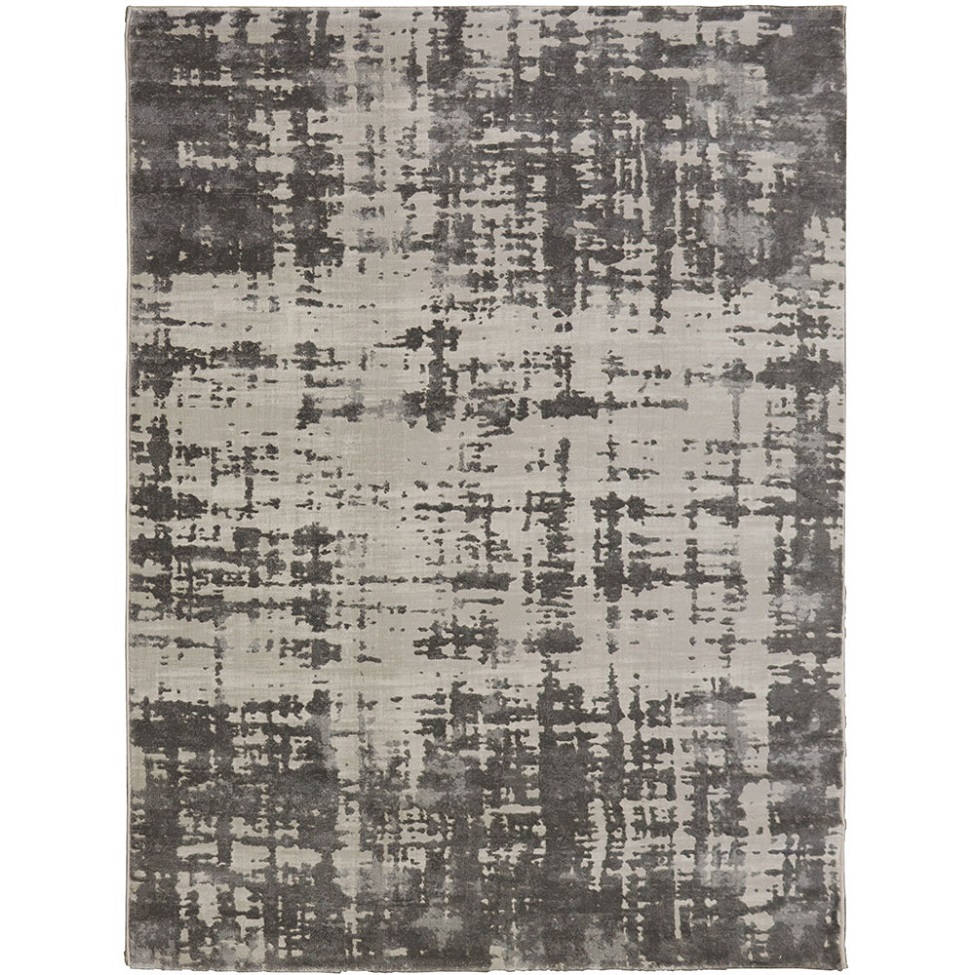 Tapete Rimma Street Retangular Veludo (150x200) Cinza