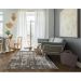 Tapete Rimma Street Retangular Veludo (150x200) Cinza