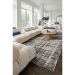 Tapete Rimma Street Retangular Veludo (200x300) Cinza